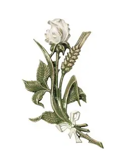 fiore-h-18-bianco
